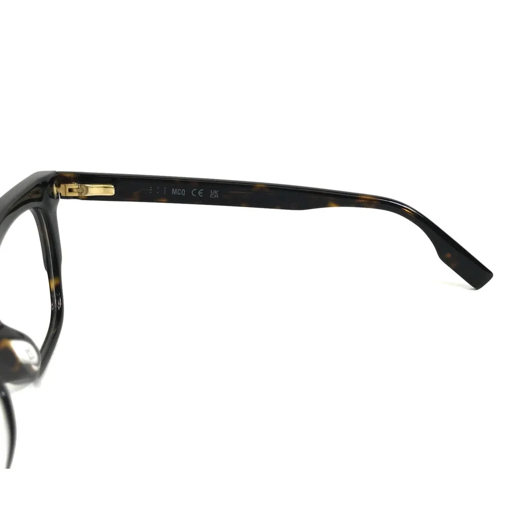 Alexander McQueen MCQ Eyeglasses Frames MQ03660 002 Dark Tortoise 50-19-145